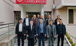 Köy muhtarlarından Meclis Başkanı Bıyık’a ziyaret