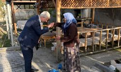 Şehit annesine Anneler Günü ziyareti