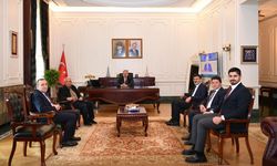 Veli Gündüz Şahin’den Vali Yakup Canbolat’a ziyaret