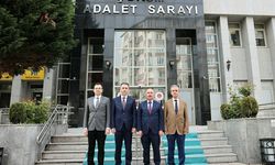 Vali Ali Çalgan’dan adliyeye ziyaret