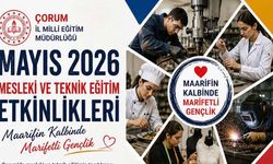 Çorum’da mesleki eğitim rüzgârı başlıyor