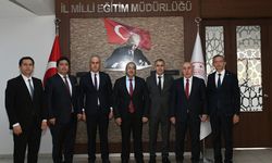 Bakanlık müfettişlerinden Cemil Çağlar’a ziyaret