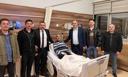 MHP İl Başkanı Çıplak’tan Sinan Eryücel’e geçmiş olsun ziyareti