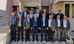 Uğurludağ heyetinden Duran Bıyık’a hayırlı olsun ziyareti