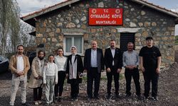 Oymaağaç Köyü’nde yağmur ve şükür duası programı düzenlendi