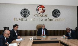 Çorum’da eğitimde haftalık planlama toplantısı yapıldı