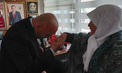 Başkan İsbir’e Hamide Çetin’den gönül ziyareti