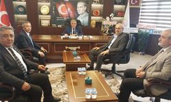 Meclis üyelerinden ÇESOB Başkanı Recep Gür’e hayırlı olsun ziyareti