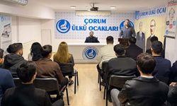 Çorum Ülkü Ocakları’ndan anlamlı seminer programı
