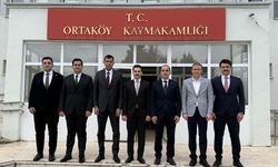 Kaymakam Şapaloğlu’na ilçe kaymakamlarından ziyaret