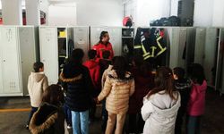 Çocuk Evleri Sitesi’nden Çorum İtfaiyesi’ne ziyaret
