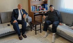 Duran Bıyık'tan Hasan Çalış’a geçmiş olsun ziyareti