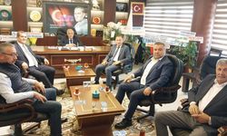 Anahtar Parti'den Recep Gür'e hayırlı olsun ziyareti