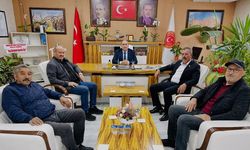Alaca'dan Başkan Bıyık’a hayırlı olsun ziyareti