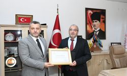 Milli Eğitim Müdürlüğü’ne “Beslenme Dostu İşyeri” belgesi
