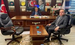 Ziraat Bankası Bölge Müdürü Turcan’dan Recep Gür’e ziyaret