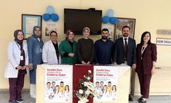 Hastanede aşı farkındalık standı açıldı