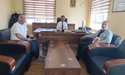 Okul yöneticilerinden İlçe Müftüsü Koçak’a ziyaret