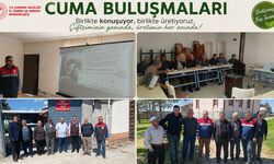 “Cuma Buluşmaları” kapsamında üreticiler bilgilendirildi