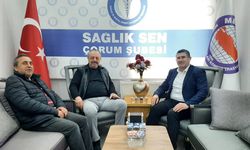 Sağlık-Sen’de hayırlı olsun ziyaretleri sürüyor
