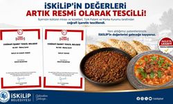 İskilip’in iki yöresel lezzeti coğrafi işaret aldı