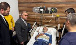 AK Parti İl Başkanı Alar’dan hastane ziyareti