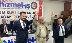 Hizmet-İş Çorum Şube Başkanı Mustafa Şahin oldu
