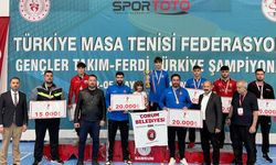Çorum Belediyesi masa tenisinde Türkiye’yi salladı