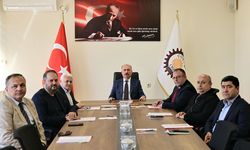 OSB yönetimi toplandı: Yatırımlar görüşüldü