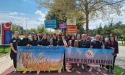 Çorum’da çölyak farkındalığı için yürüyüş düzenlendi