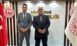 Hacı Dede’den Kaymakam Mustafa Düzgün’e ziyaret