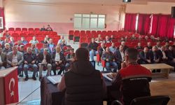 Mecitözü’nde çiftçilere tasarruflu sulama ve hibe desteği anlatıldı