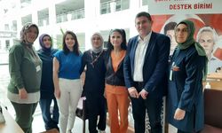 Sağlık-Sen'den hastane çalışanlarına ziyaret