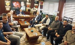 Abdullah Uyar'dan Recep Gür’e hayırlı olsun ziyareti