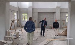 Osmancık Müftüsü Ferhat Koçak’tan cami inşaatına ziyaret