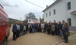 CHP heyeti Büyükkeşlik Köyü’nde yağmur duasına katıldı