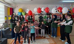 Yeşilay’dan minik öğrencilere sağlıklı yaşam eğitimi