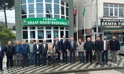 Milletvekili Tahtasız’tan Taşova Ziraat Odası’na ziyaret