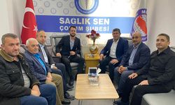 Bayat'tan Ahmet Saatci’ye hayırlı olsun ziyareti