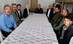 AK Parti heyeti Bozboğa Köyü’ndeki yağmur duasına katıldı
