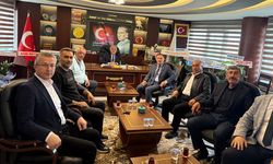 ÇESOB Başkanı Recep Gür’e hayırlı olsun ziyareti