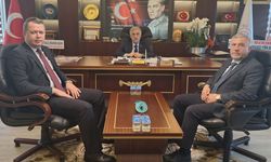 İŞKUR ve KOSGEB’den ÇESOB Başkanı Gür’e hayırlı olsun ziyareti