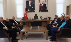 Eczacılardan Kaymakam Meriç Dinçer’e ziyaret