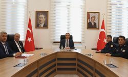 Alaca’da okul güvenliği toplantısı yapıldı