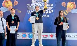 Sungurlulu Edanur Akay dünya üçüncüsü oldu