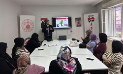 Kadınlara yönelik şiddetle mücadele eğitimi düzenlendi