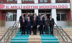 Yusuf Ahlatcı’dan İl Millî Eğitim Müdürlüğü’ne ziyaret