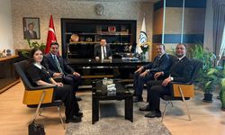 Eczacı Odası heyetinden SGK İl Müdürü Göncü’ye ziyaret