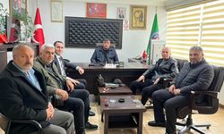 Alaca’da tarım ve finans temsilcilerinden Ziraat Odası’na ziyaret