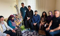 Evde sağlık hizmetlerinden yararlanan hastaya ziyaret
